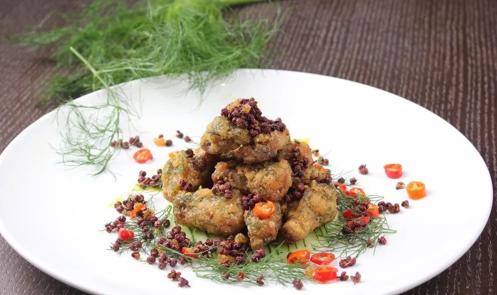 椒盐茴香坛子肉 椒盐茴香坛子肉