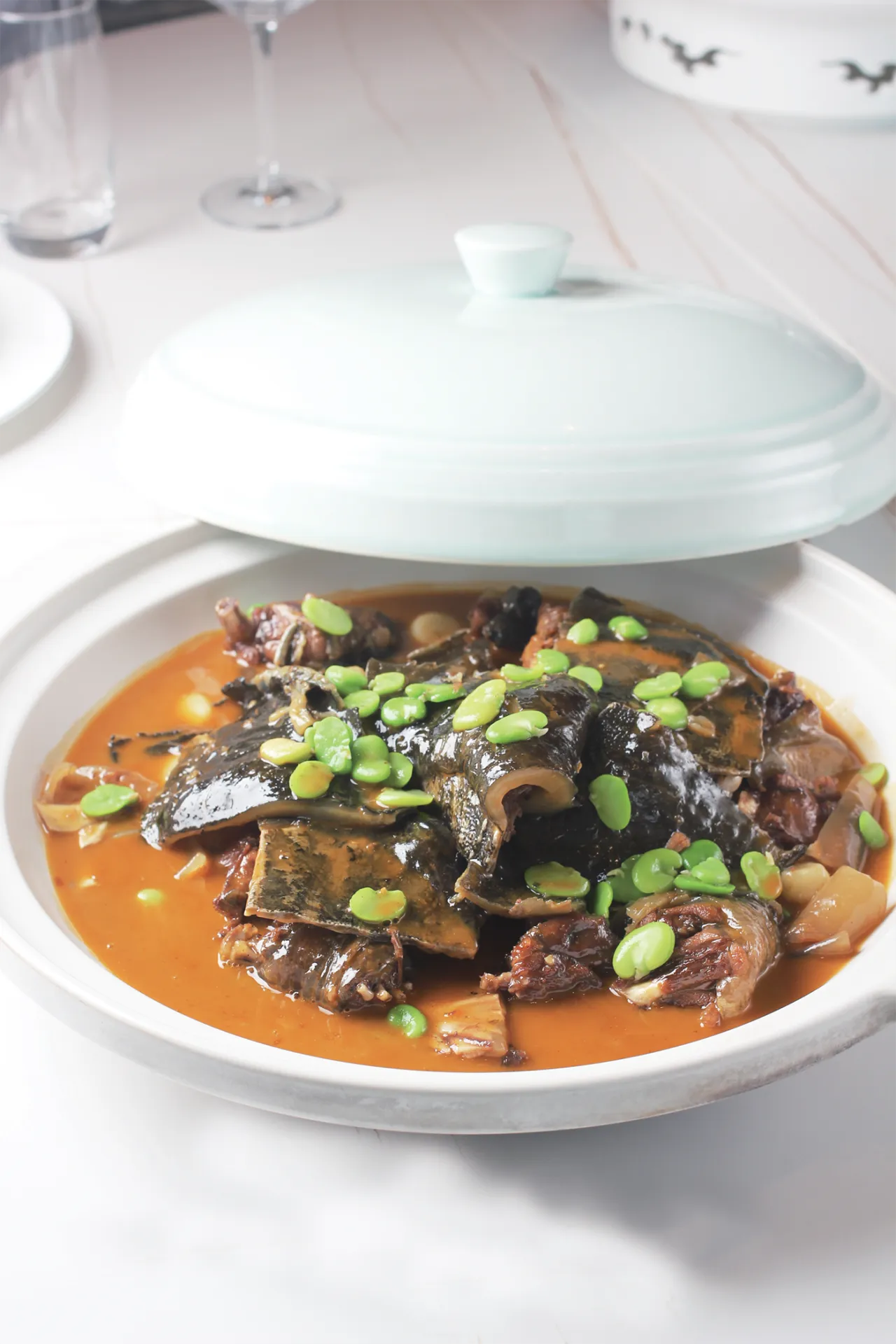 豆瓣焖甲鱼 豆瓣焖甲鱼